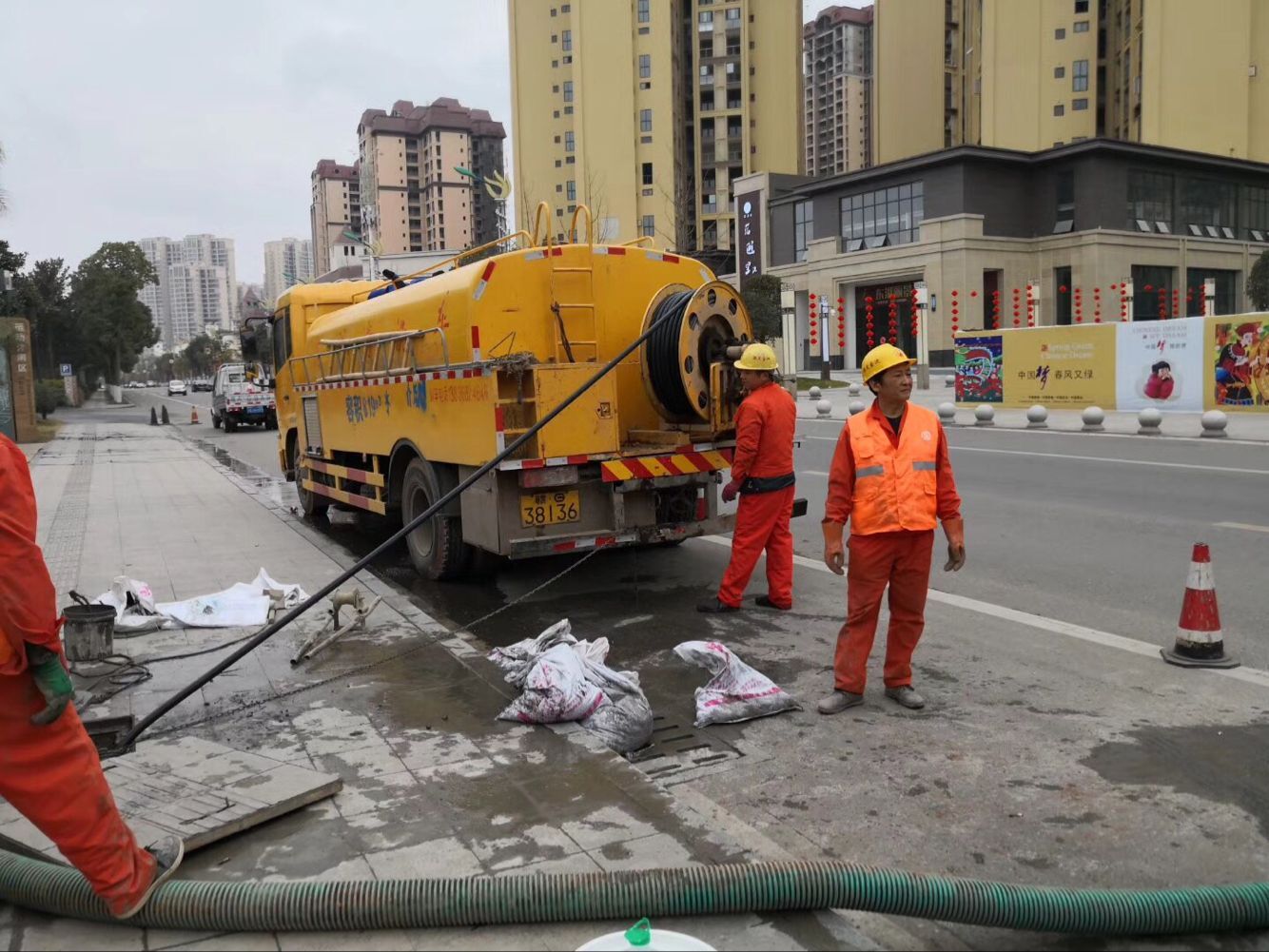 义县排污管道清淤-管道清洗